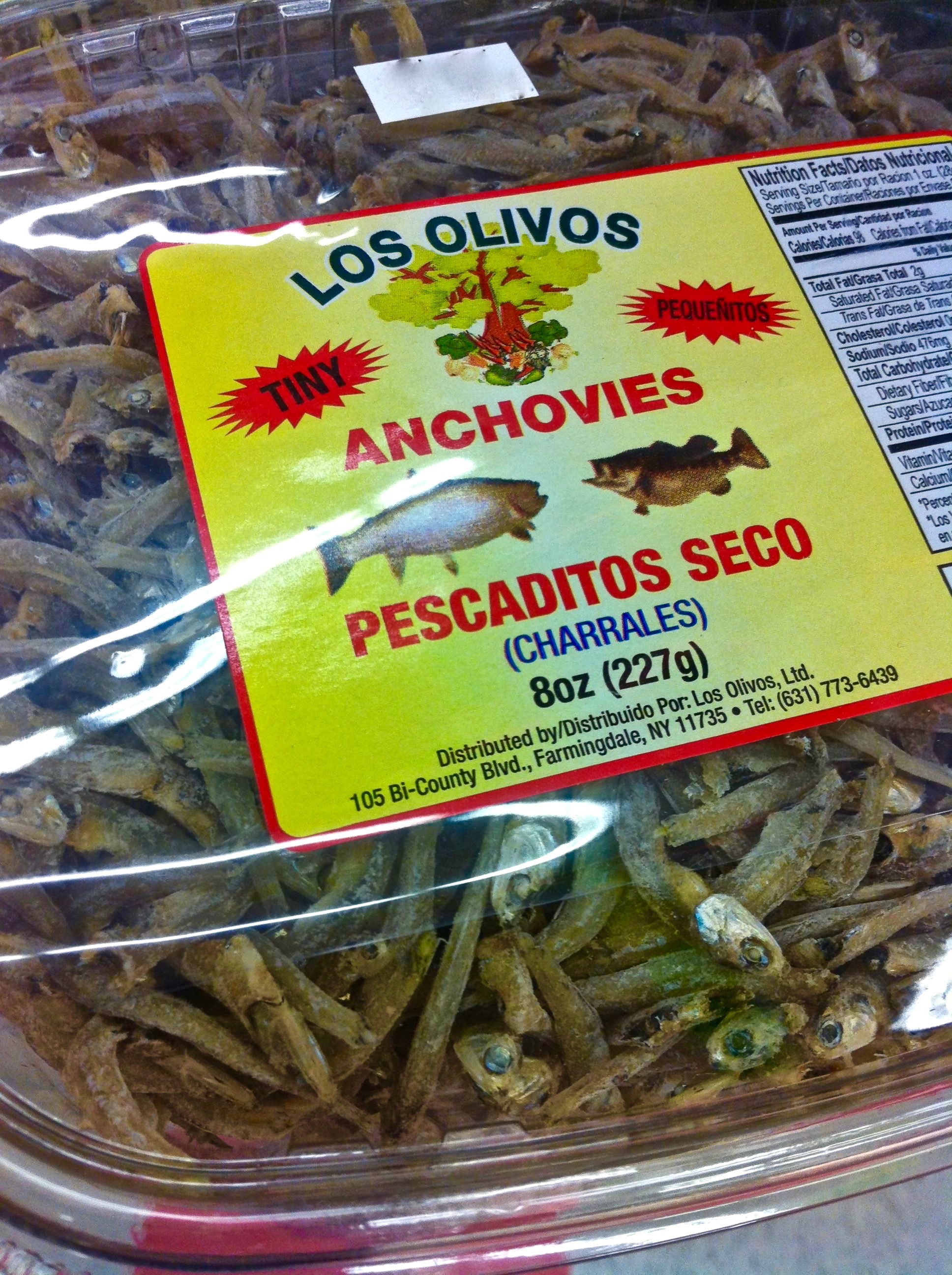 Anchovies is the name sometimes applied to the Mexican Charales