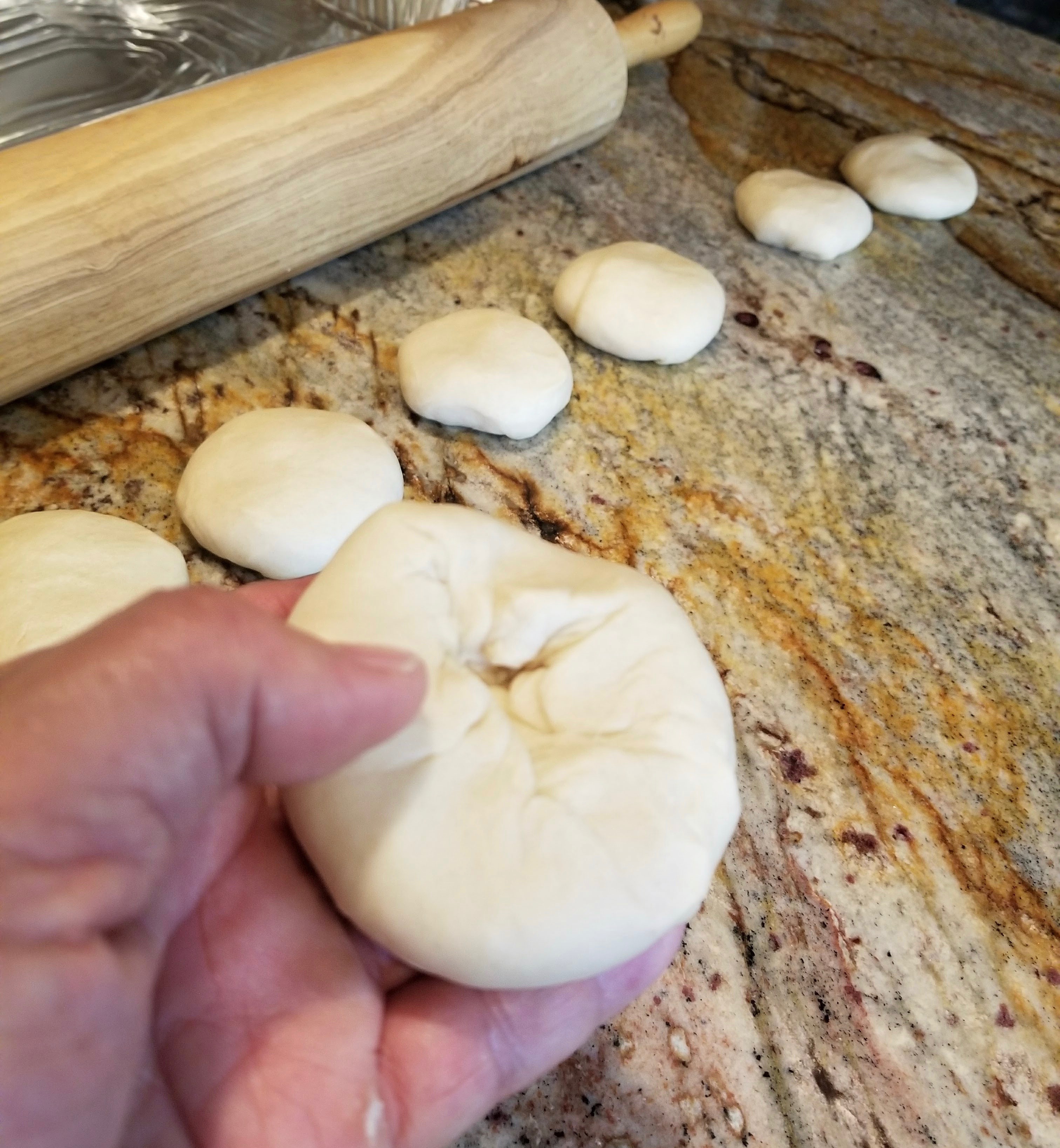 Empanadas De Pino made with dough kneaded for at least 6 minutes